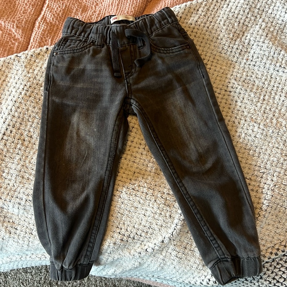 Boys 4t Levi Black Jogger